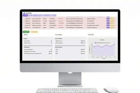 Smawatec leak detect website Frontend UI copy
